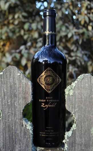 Bugay Vineyards 2007 Sonoma County Zinfandel 750ml Wine Bottle
