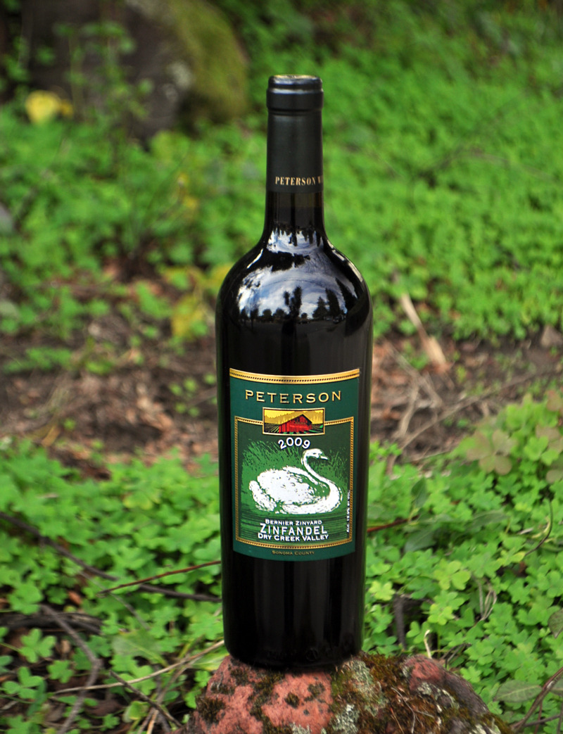 Peterson 2009 Bernier "Zinyard" Zinfandel 750ml Wine Bottle