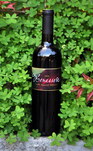 Benessere Vineyards 2009 Napa Valley Merlot 750ml Wine Bottle