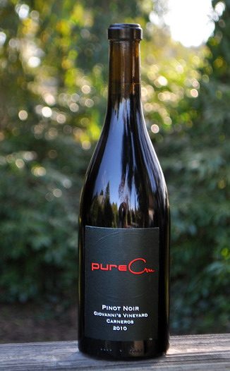 pureCru Wines 2010 Carneros Pinot Noir 750ml Wine Bottle