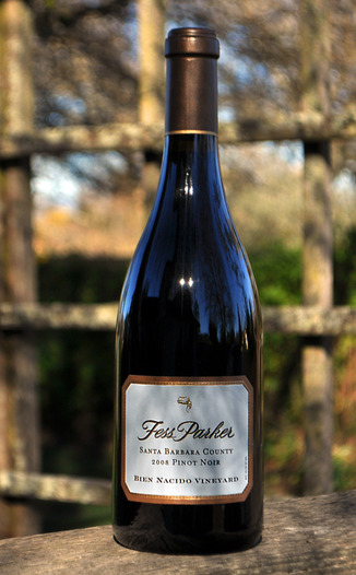 Fess Parker Winery 2008 Bien Nacido Vineyard Pinot Noir 750ml Wine Bottle