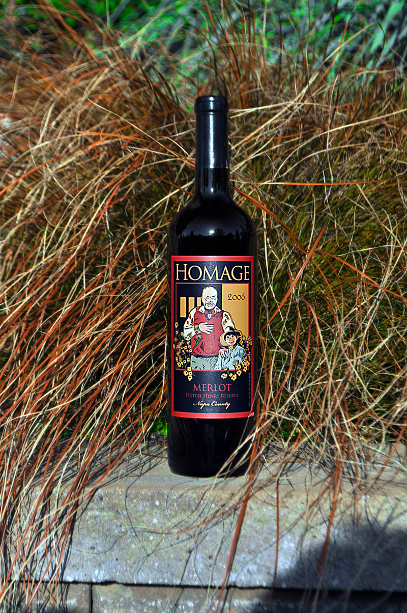 Huntington Wine Cellars 2006 Homage Merlot - Dutch Henry Reserve 750ml Wine Bottle