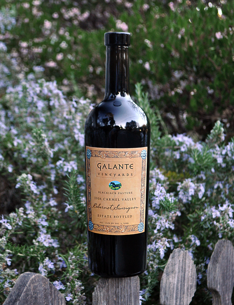 Galante Vineyards 2006 Blackjack Pasture Cabernet Sauvignon 750ml Wine Bottle