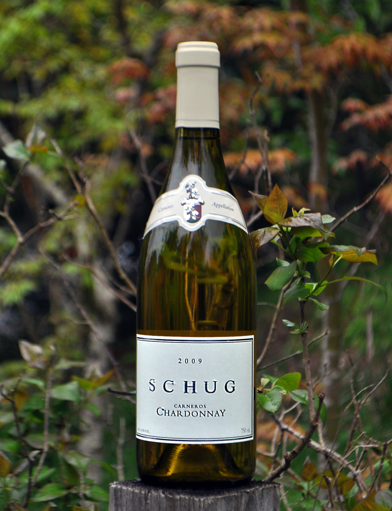 Schug Carneros Estate 2009 Carneros Chardonnay 750ml Wine Bottle