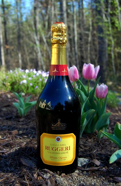 Ruggeri Valdobbiadene  Prosecco di Valdobbiadene 'Gold Label' DOCG 750ml Wine Bottle