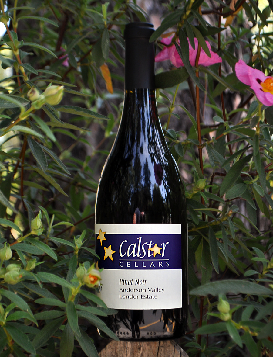Calstar Cellars 2007 Anderson Valley Pinot Noir 750ml Wine Bottle