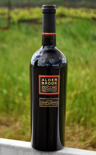 Alderbrook Winery 2005 Confluence Zinfandel/Syrah Blend 750ml Wine Bottle