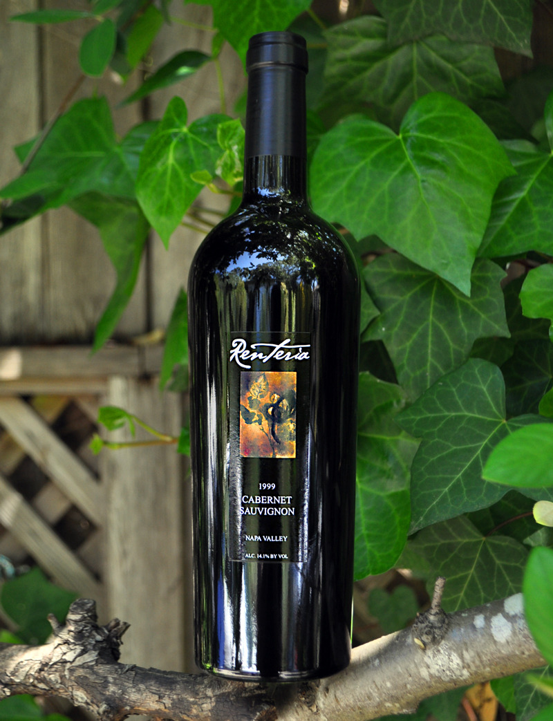 Renteria 1999 Cabernet Sauvignon 750ml Wine Bottle