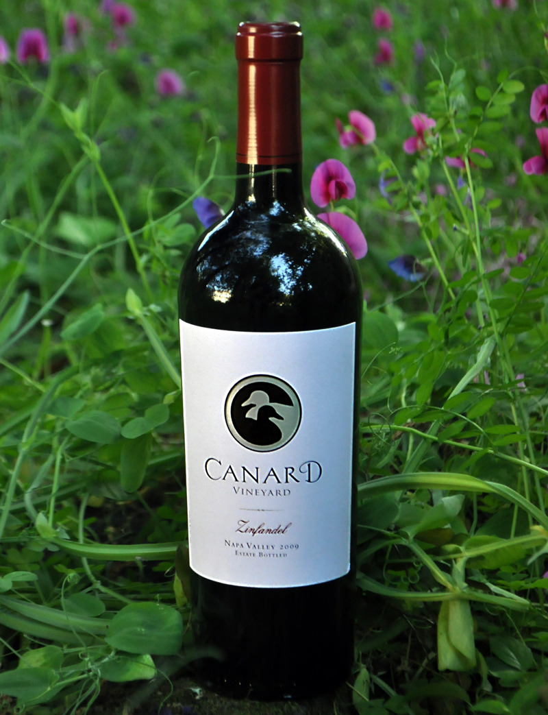 Canard Vineyard 2009 Napa Valley Estate Zinfandel 750ml Wine Bottle