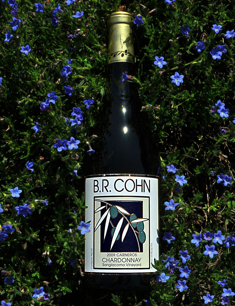 B.R. Cohn Winery 2009 Carneros Sangiacomo Vineyard Chardonnay 750ml Wine Bottle