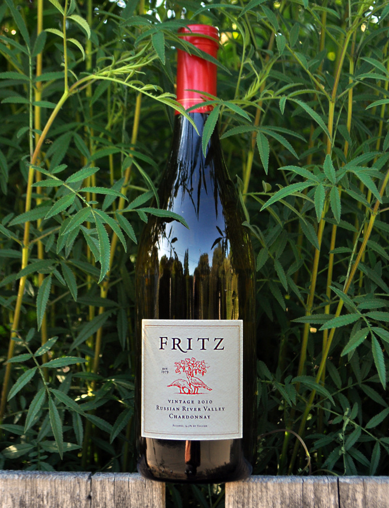 Fritz Underground Winery 2010 Russian River Valley Chardonnay 750ml Wine Bottle