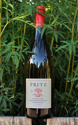 Fritz Underground Winery 2010 Russian River Valley Chardonnay 750ml Wine Bottle