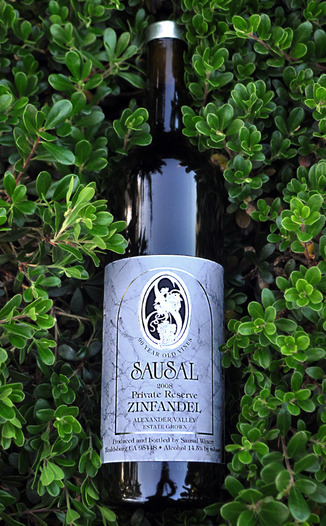 Sausal Winery (closed) 2008 Private Reserve Zinfandel 750ml Wine Bottle
