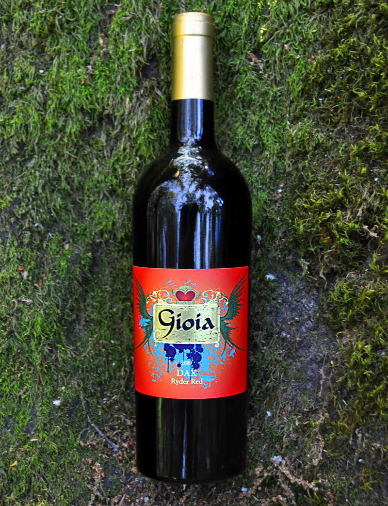 Gioia Wines 2009 DAX Ryder Red 750ml Wine Bottle