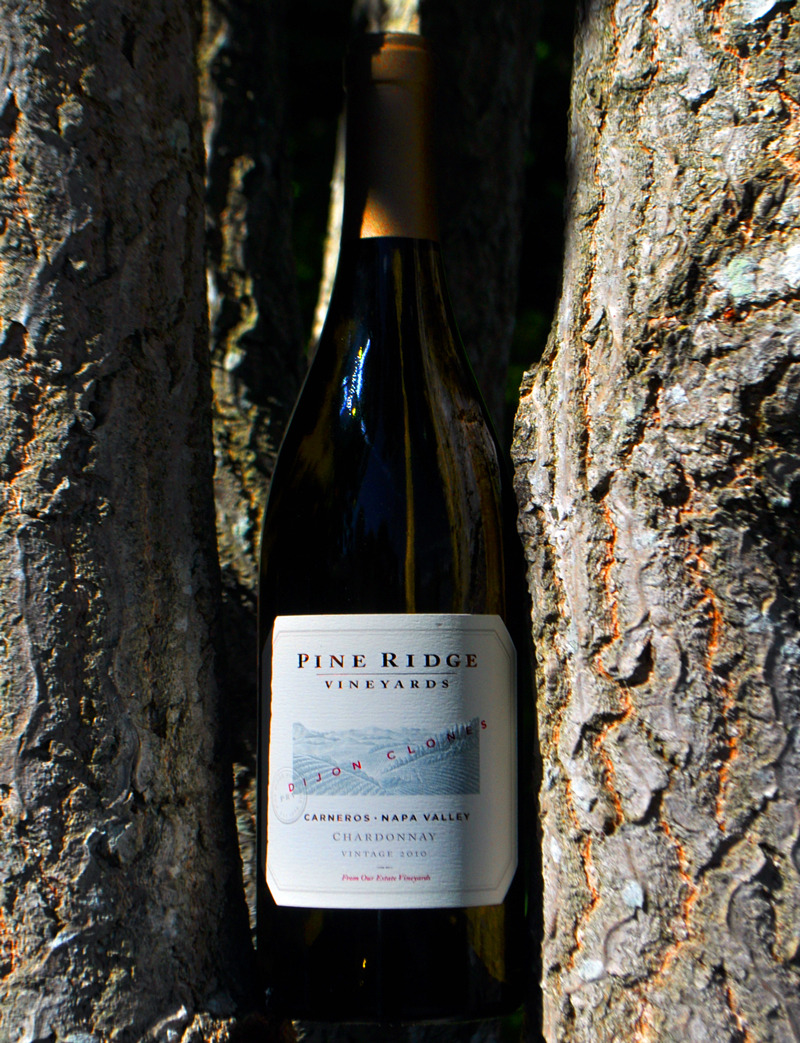 Pine Ridge 2010 Dijon Clones Chardonnay 750ml Wine Bottle