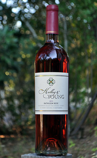 Kelley & Young Wines 2011 Kathleen Rose 750ml Wine Bottle