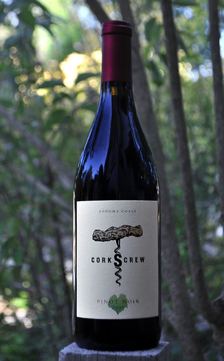 Corkscrew Wines 2009 Sonoma Coast Pinot Noir 750ml Wine Bottle