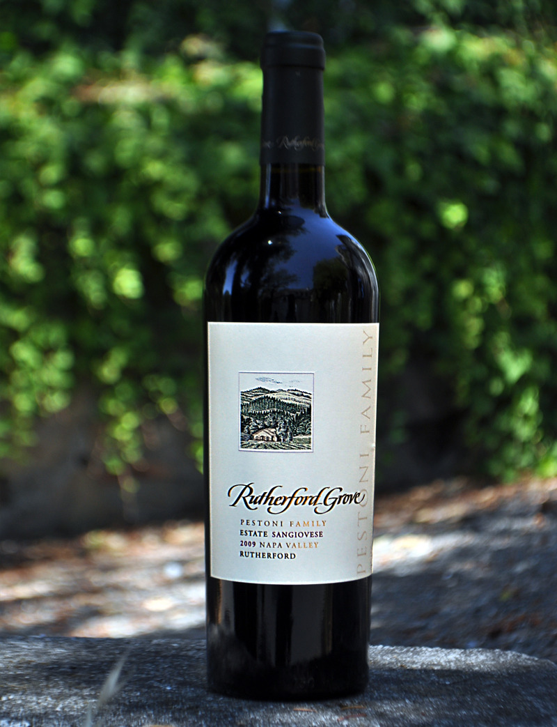 Rutherford Grove 2009 Estate Sangiovese 750ml Wine Bottle