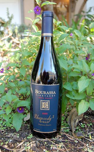 Bourassa Vineyards 2005 Rhapsody³ Proprietors Reserve 750ml Wine Bottle