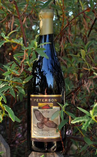 Peterson 2008 Bradford Mountain Syrah, Gravity Flow Block 750ml Wine Bottle