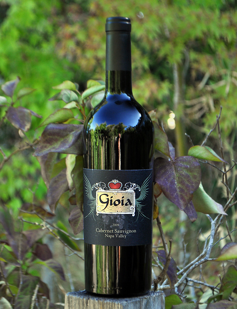 Gioia Wines 2009 Napa Valley Cabernet Sauvignon 750ml Wine Bottle