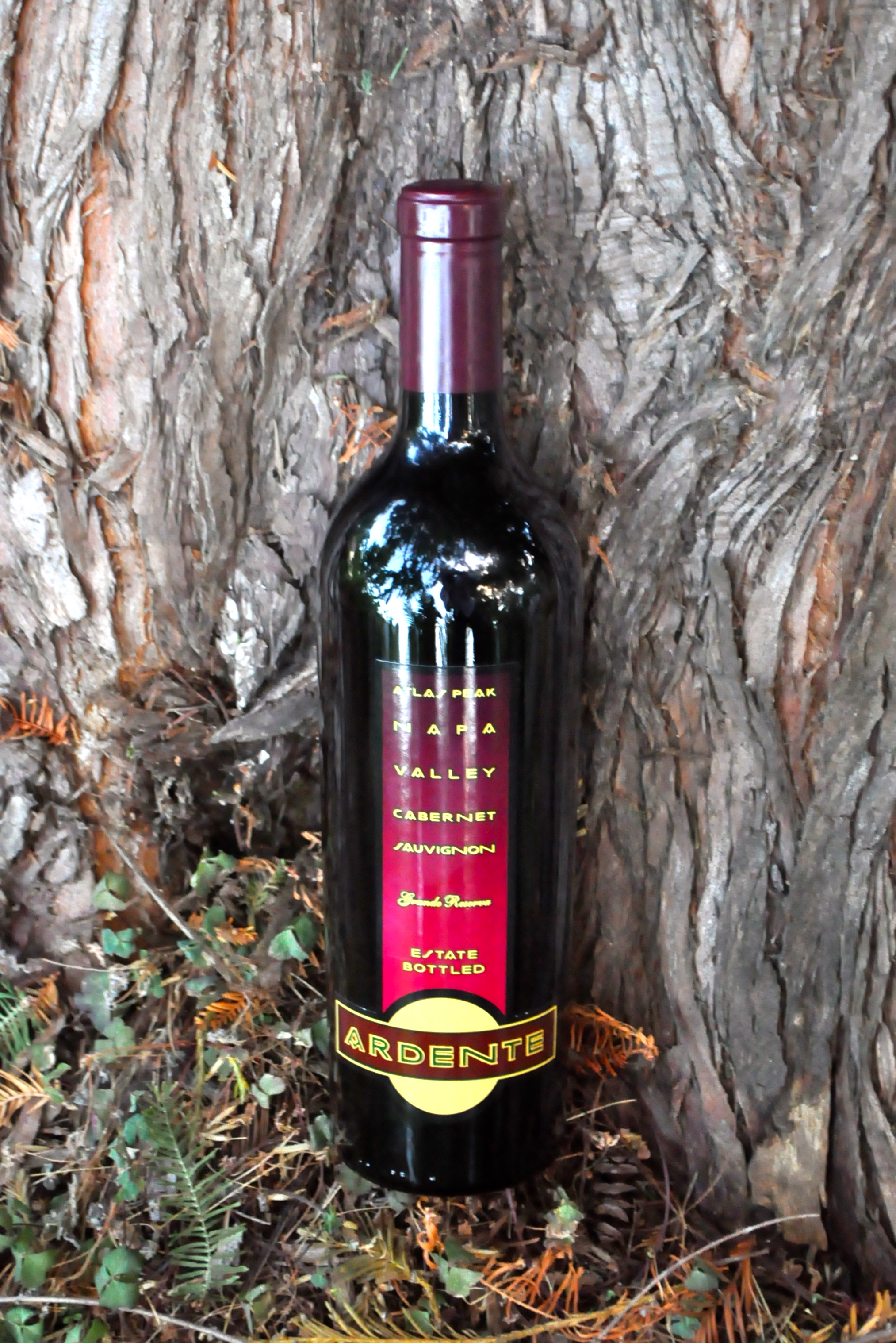 Ardente Estate 2001 Atlas Peak Cabernet Sauvignon 750ml Wine Bottle