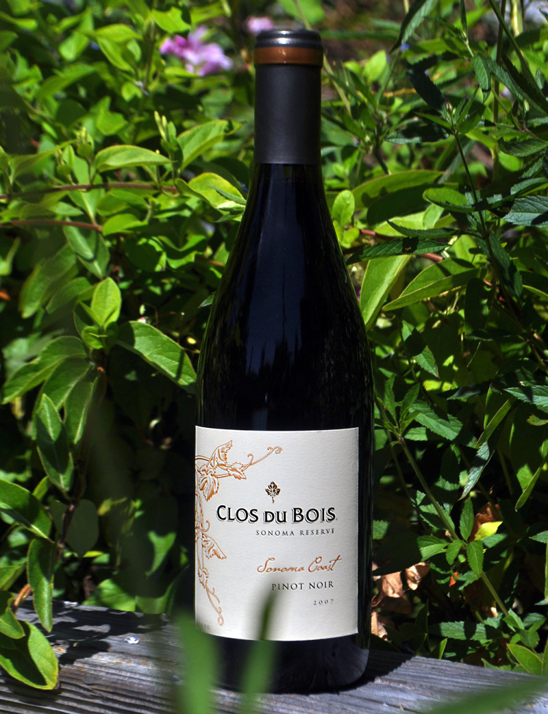 Clos du Bois 2007 Sonoma Reserve Pinot Noir 750ml Wine Bottle