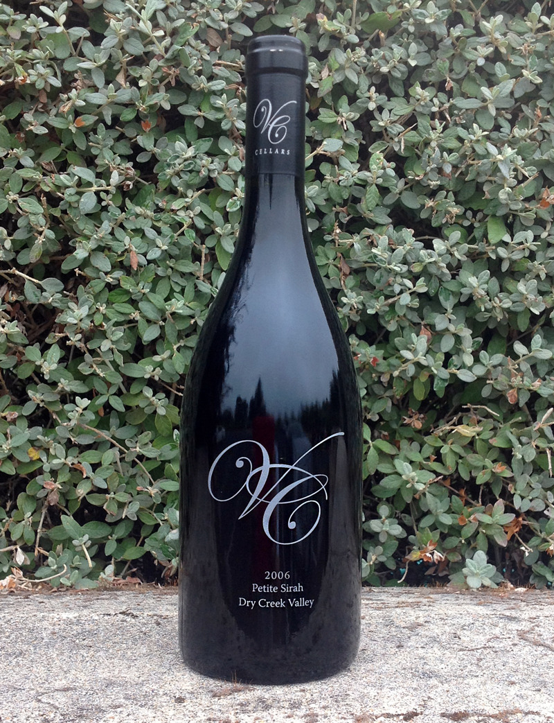 VC Cellars 2006 Dry Creek Valley Petite Sirah 750ml Wine Bottle
