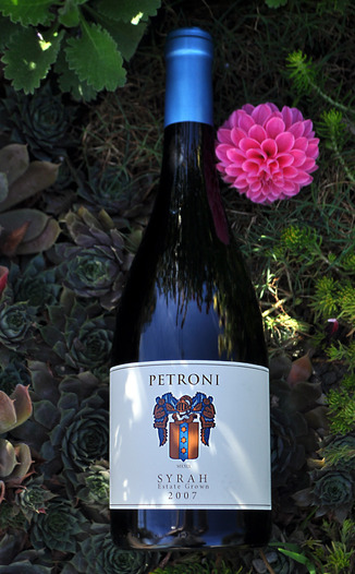 Petroni Vineyards 2007 Petroni Vineyards Syrah 750ml Wine Bottle