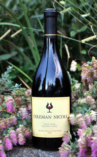 Coleman Nicole 2009 Morris Ranch Vineyard Pinot Noir 750ml Wine Bottle