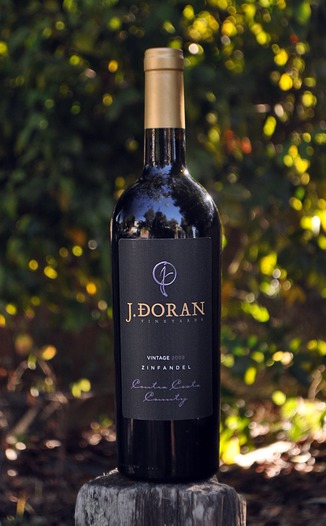 J. Doran Vineyards 2009 J Doran Vineyards Zinfandel 750ml Wine Bottle