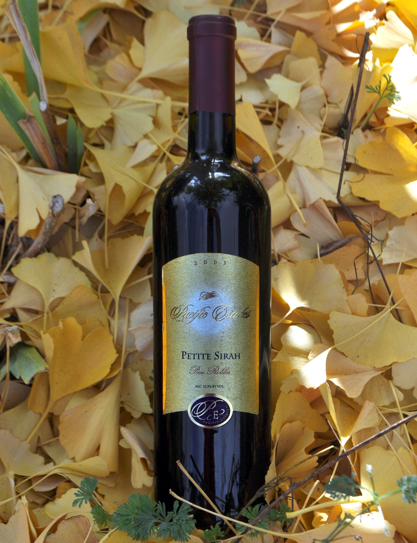 Pacific Estates 2003 Pacific Estates Petite Sirah 750ml Wine Bottle