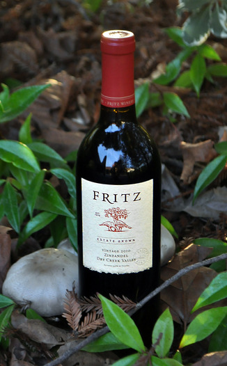Fritz Underground Winery 2010 Estate Zinfandel 750ml Wine Bottle