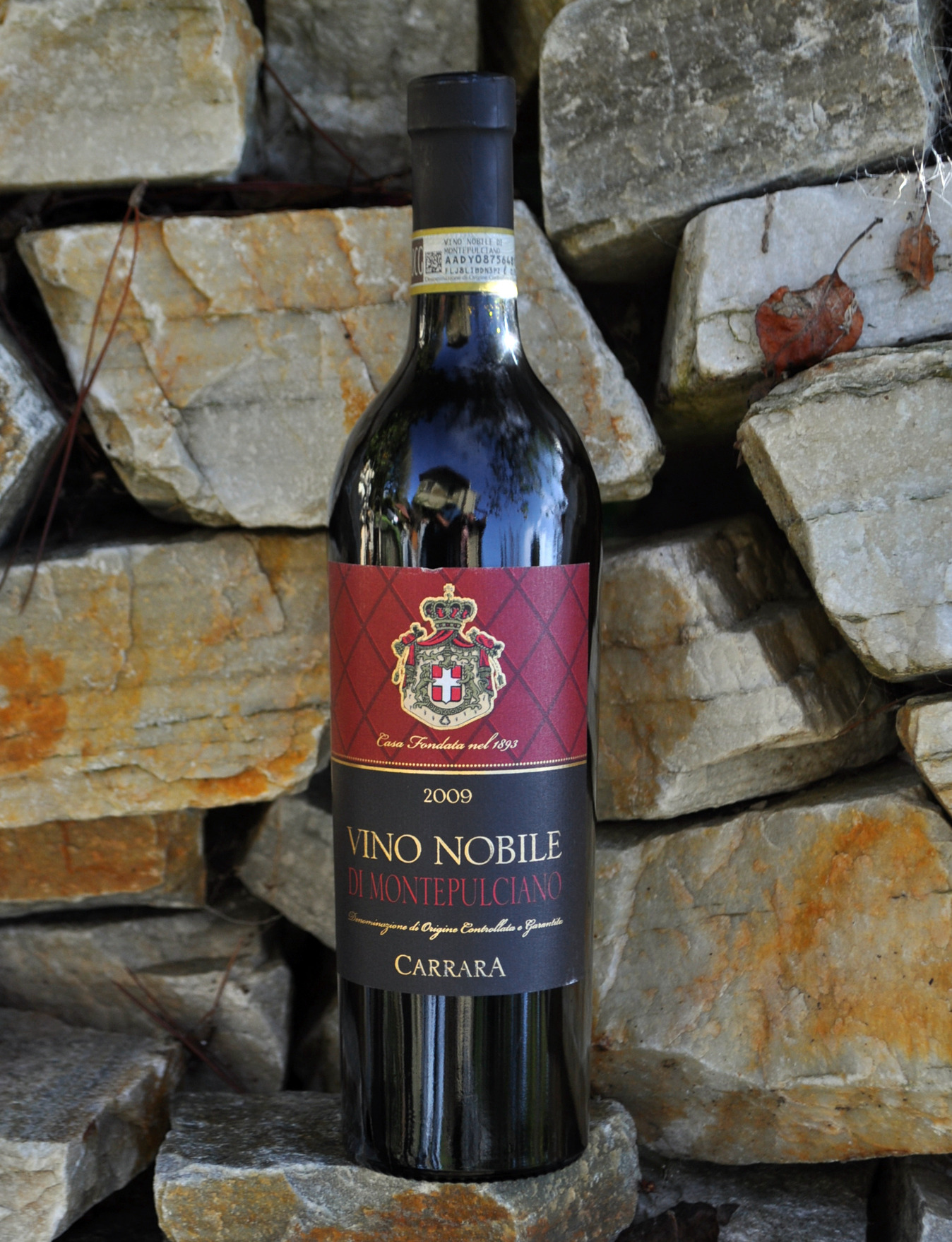 Carrara 2009 Vino Nobile Di Montepulciano 750ml Wine Bottle