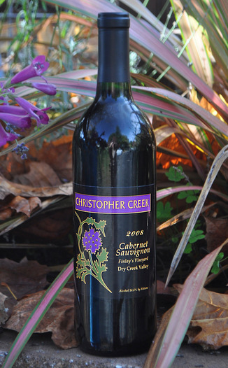 Christopher Creek Winery 2008 Cabernet Sauvignon 750ml Wine Bottle