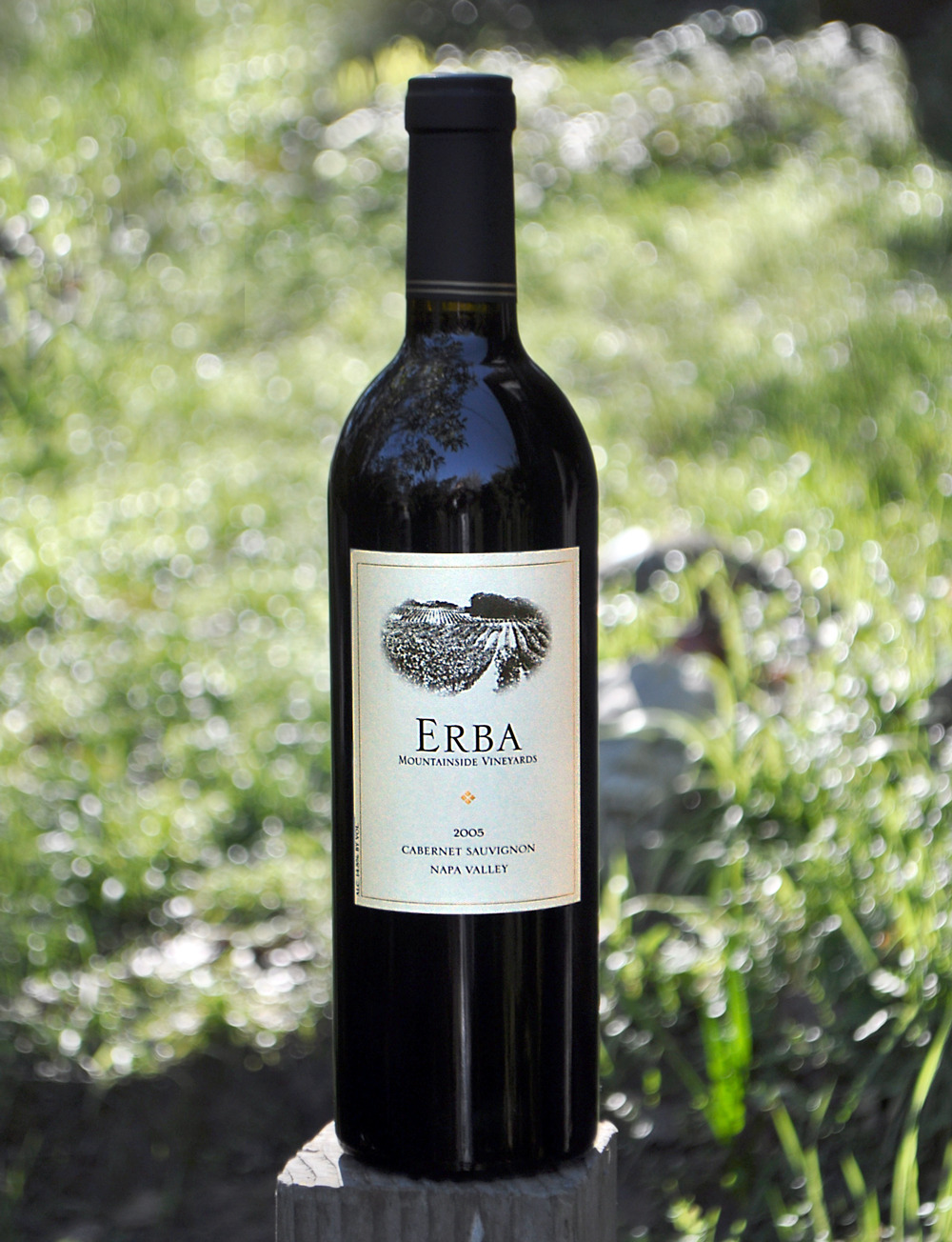 Erba Mountainside Vineyards 2005 Cabernet Sauvignon 750ml Wine Bottle