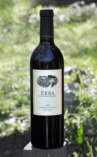 Erba Mountainside Vineyards 2005 Cabernet Sauvignon 750ml Wine Bottle