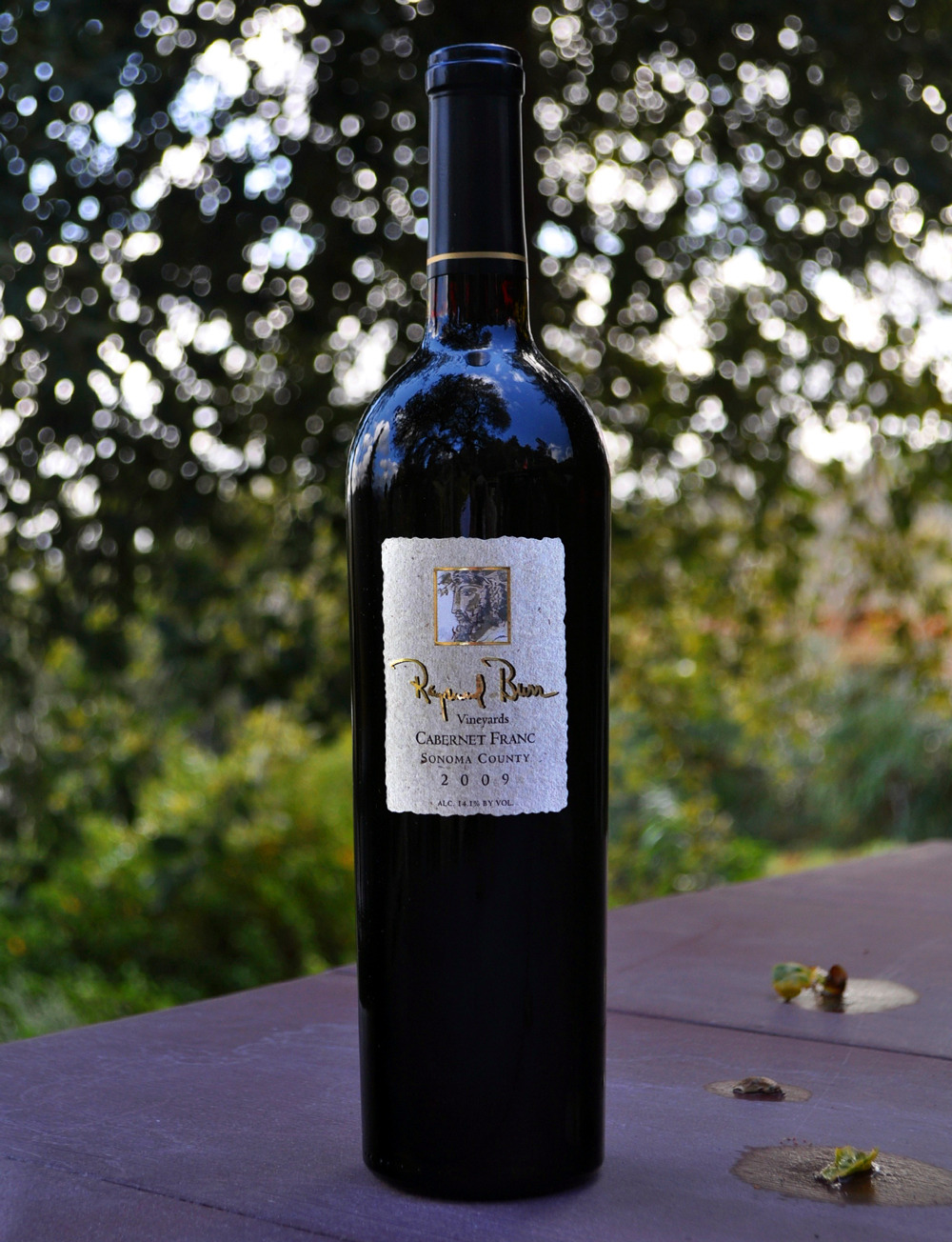 Raymond Burr Vineyards 2009 Cabernet Franc 750ml Wine Bottle