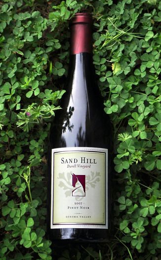 Sand Hill Winery 2007 Durell Vineyard Pinot Noir 750ml Wine Bottle