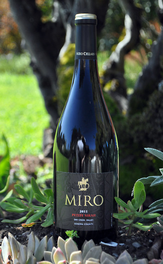 Miro Cellars 2011 Petite Sirah 750ml Wine Bottle