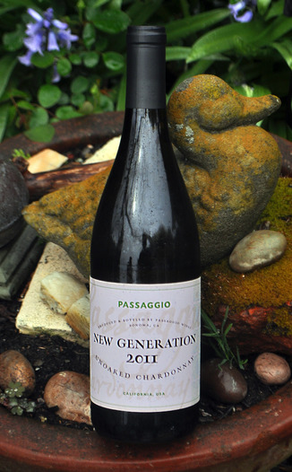 Passaggio Wines 2011 Unoaked Chardonnay 750ml Wine Bottle