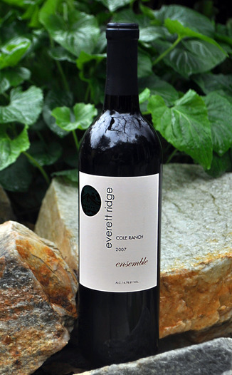 Everett Ridge 2007 Ensemble Red Blend 750ml Wine Bottle