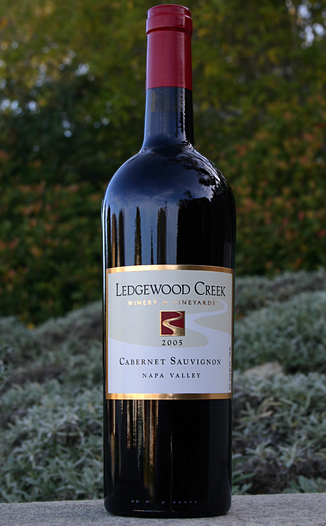 Ledgewood Creek Winery 2005 Cabernet Sauvignon 750ml Wine Bottle