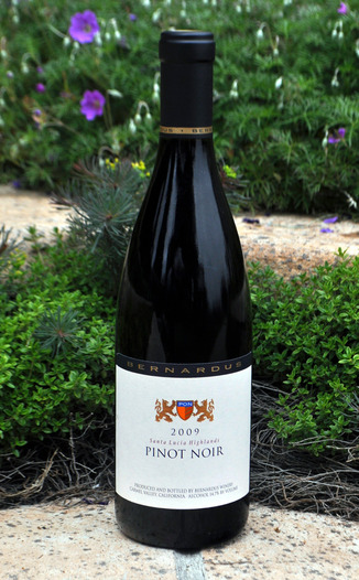 Bernardus Winery 2009 Santa Lucia Highlands Pinot Noir 750ml Wine Bottle