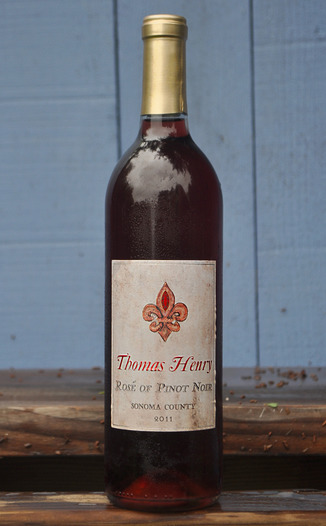 Thomas Henry 2011 Rosé of Pinot Noir 750ml Wine Bottle