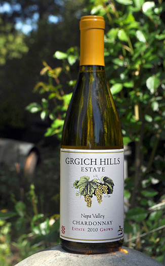 Grgich Hills Estate 2010 Napa Valley Chardonnay 750ml Wine Bottle