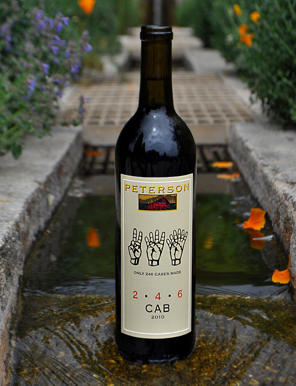 Peterson 2010 2-4-6 Cabernet Sauvignon 750ml Wine Bottle