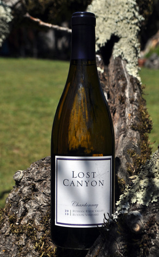 Lost Canyon Winery 2010 Ruxton Vineyard Chardonnay 750ml Wine Bottle