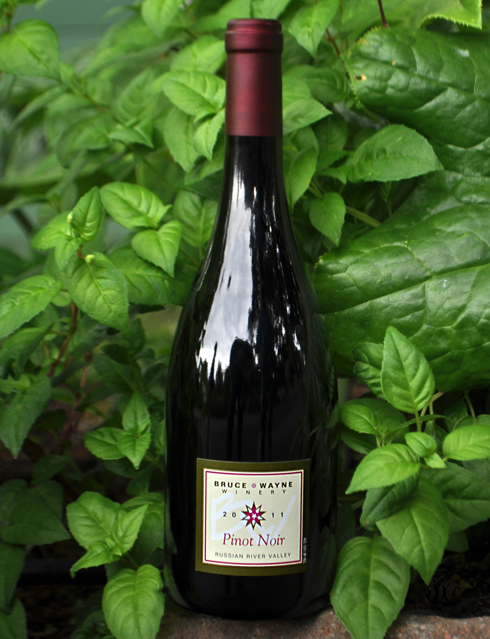 Bruce Wayne Winery 2011 Pinot Noir Russian River Valley 750ml Wine Bottle