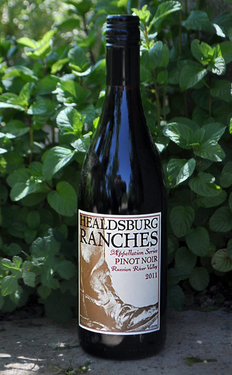 Healdsburg Ranches 2011 Appellation Series Pinot Noir Russian River Valley 750ml Wine Bottle